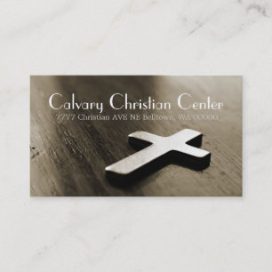 Tarjeta De Visita Religión cristiana Pastor Cristianismo