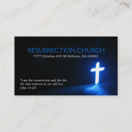 Tarjeta De Visita Religión cristiana Pastor Cristianismo