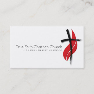 Tarjeta De Visita Religión religiosa Pastor cristiano Cristianismo