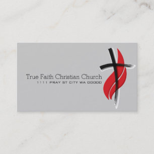 Tarjeta De Visita Religión religiosa Pastor cristiano Cristianismo