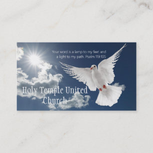 Tarjeta De Visita Religión religiosa Pastor cristiano Cristianismo