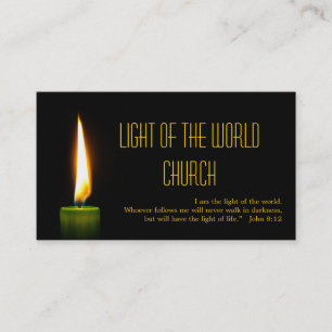 Tarjeta De Visita Religión religiosa Pastor cristiano Cristianismo