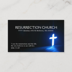 Tarjeta De Visita Religión religiosa Pastor cristiano Cristianismo