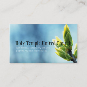 Tarjeta De Visita Religioso Religión Cristiano Pastor Cristianismo