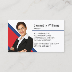 Tarjeta De Visita Remax Real Estate Business Card