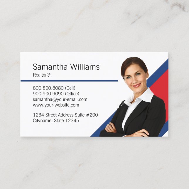 Tarjeta De Visita Remax Real Estate Business Card (Anverso)