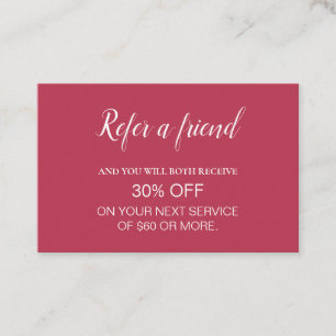 Tarjeta De Visita Remisión Minimalista profesional moderna