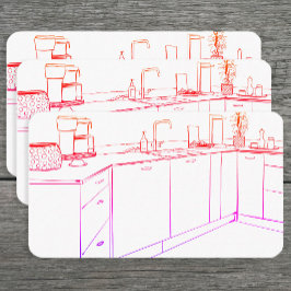 Tarjeta De Visita Remodelación de los gabinetes de cocina