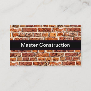 Tarjeta De Visita Remodelado de la construcción