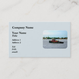 Tarjeta De Visita Remolcador Norfolk Virginia