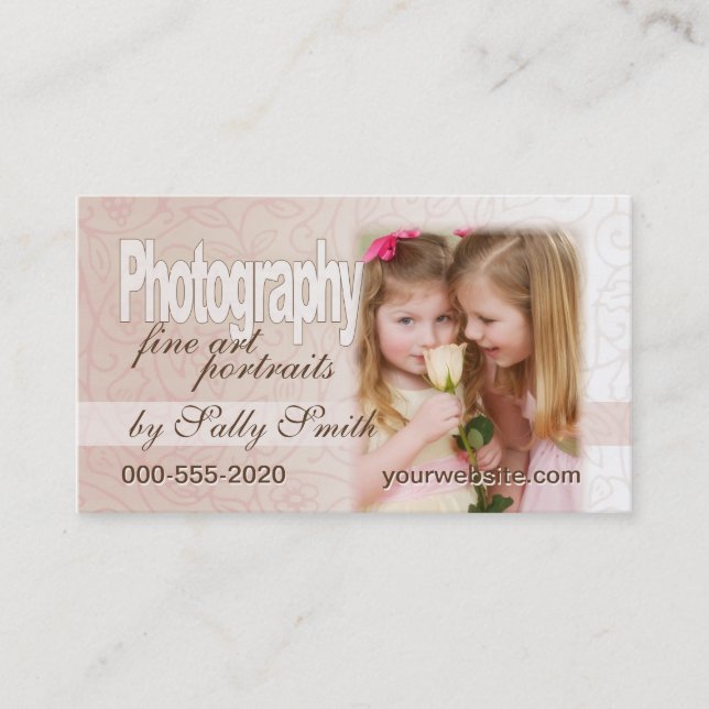 Tarjeta De Visita Remolinos femeninos (Anverso)