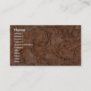 Tarjeta De Visita Remolinos florentinos coloridos