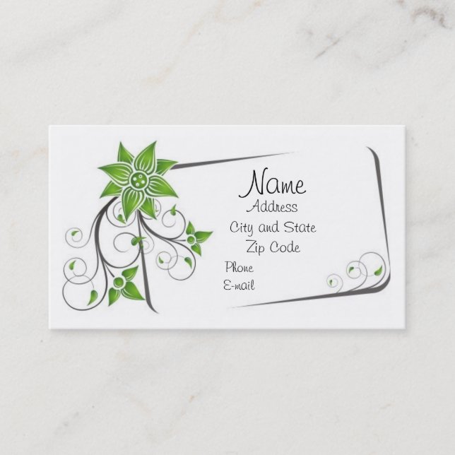 Tarjeta De Visita Remolinos y fronteras (Anverso)