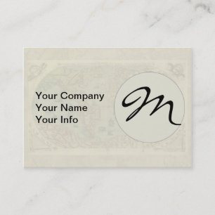 Tarjeta De Visita Renacimiento del Mapa Antiquev de Forlani de 1565