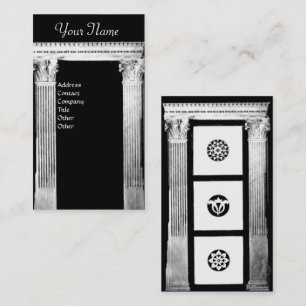 Tarjeta De Visita RENAISSANCE GATE Classic Architecture,Architect