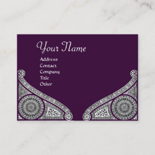 TARJETA DE VISITA RENAISSANCE MONOGRAM