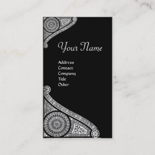 TARJETA DE VISITA RENAISSANCE MONOGRAM 4