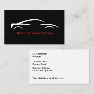 Tarjeta De Visita Reparación automática de automóviles Guay