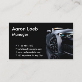 Tarjeta De Visita Reparación automática de limpieza automática