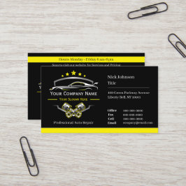Tarjeta De Visita Reparación automática profesional, mecánica automá