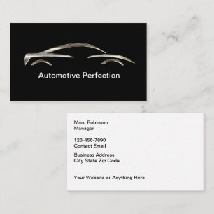 Tarjeta De Visita Reparación de automóviles Guay para automóviles co
