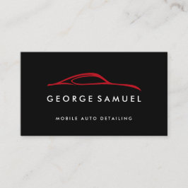 Tarjeta De Visita Reparación de coches personalizado y desconexión a