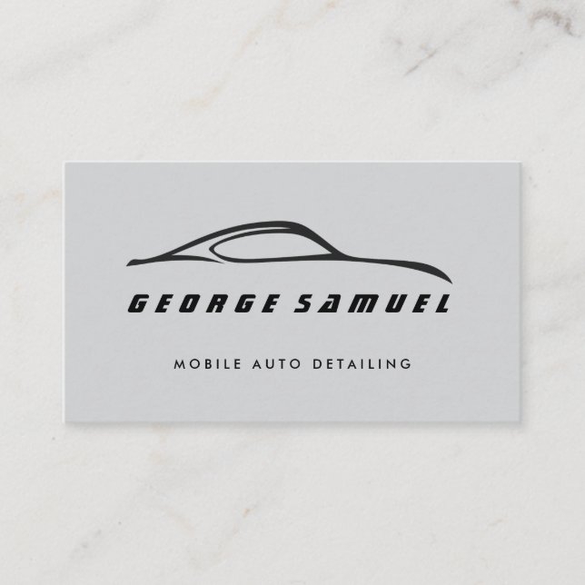 Tarjeta De Visita Reparación de coches personalizado y desconexión a (Anverso)