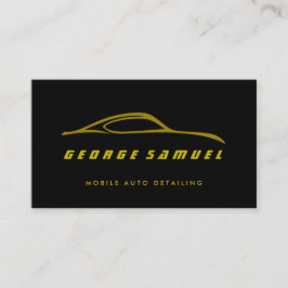 Tarjeta De Visita Reparación de coches personalizado y desconexión a