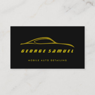 Tarjeta De Visita Reparación de coches personalizado y desconexión a