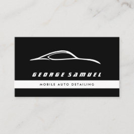 Tarjeta De Visita Reparación de coches personalizado y desconexión a