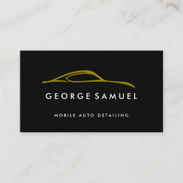 Tarjeta De Visita Reparación de coches personalizado y desconexión a