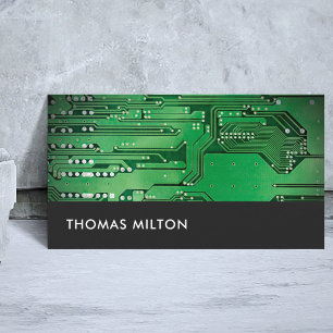Tarjeta De Visita Reparación de computadoras de placa de circuito ve