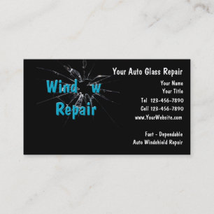 Tarjeta De Visita Reparación de cristal auto