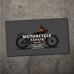 Tarjeta De Visita Reparación de Motocicletas