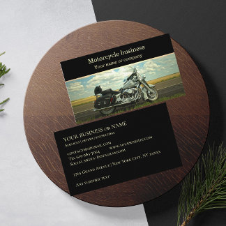 Tarjeta De Visita Reparación de motocicletas
