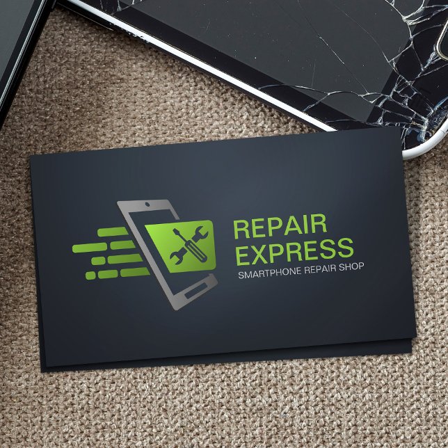 Tarjeta De Visita Reparación de Smartphone Express (Subido por el creador)