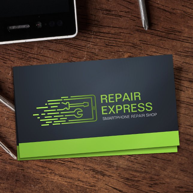 Tarjeta De Visita Reparación de Smartphone Express (Subido por el creador)