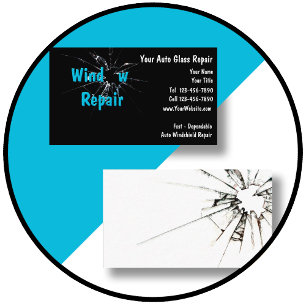 Tarjeta De Visita Reparación de vidrio automotriz