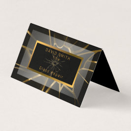 Tarjeta De Visita Reparación de vidrio profesional moderno