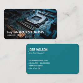 Tarjeta De Visita Reparación del equipo