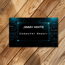 Tarjeta De Visita Reparación del equipo de diseño del circuito eléct