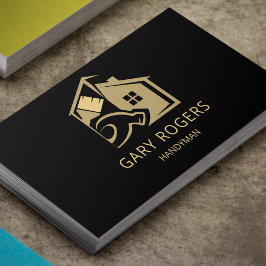 Tarjeta De Visita Reparación del hogar de código QR Manitas