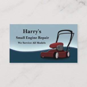 Tarjeta De Visita Reparación del motor pequeño