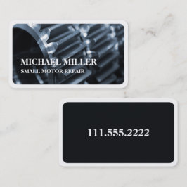 Tarjeta De Visita Reparación del motor pequeño