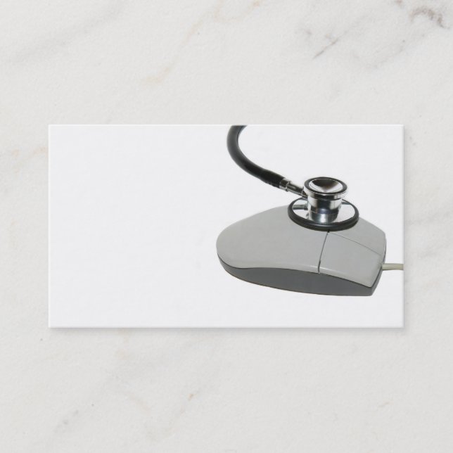 Tarjeta De Visita Reparación del ordenador (Anverso)