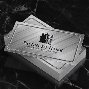 Tarjeta De Visita Reparación del sistema de refrigeración de calefac