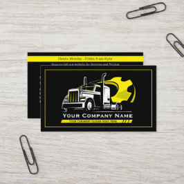 Tarjeta De Visita Reparación profesional de la empresa de transporte