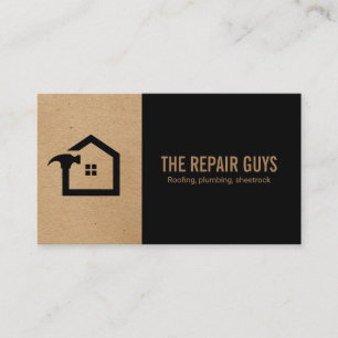 Tarjeta De Visita Reparación residencial   Handyman   Construcción