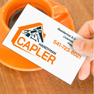 Tarjeta De Visita Reparación y Mantenimiento Profesional de Hogar