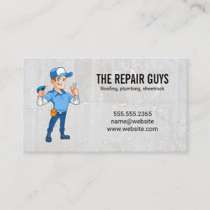 Tarjeta De Visita Reparador Renovaciones del hogar